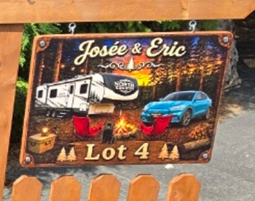 Printed Wood Sign