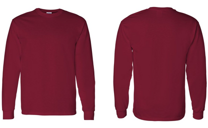 Custom Gildan - Unisex Heavy Cotton™ Long Sleeve T-Shirt - 5400