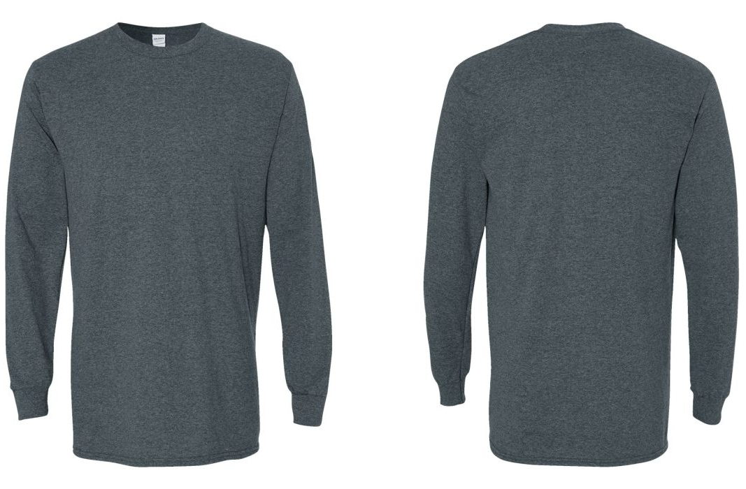 Custom Gildan - Unisex Heavy Cotton™ Long Sleeve T-Shirt - 5400