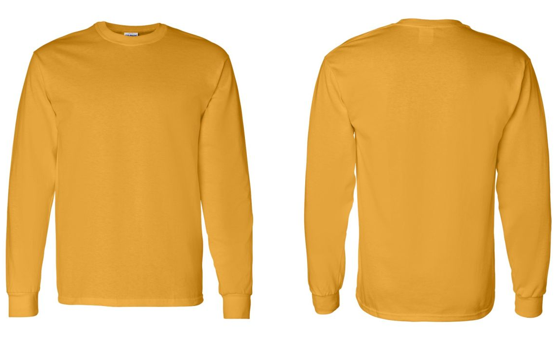 Custom Gildan - Unisex Heavy Cotton™ Long Sleeve T-Shirt - 5400