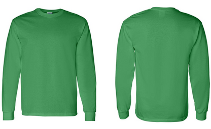 Custom Gildan - Unisex Heavy Cotton™ Long Sleeve T-Shirt - 5400