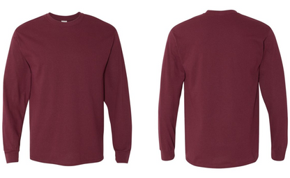 Custom Gildan - Unisex Heavy Cotton™ Long Sleeve T-Shirt - 5400