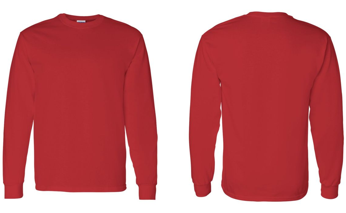 Custom Gildan - Unisex Heavy Cotton™ Long Sleeve T-Shirt - 5400