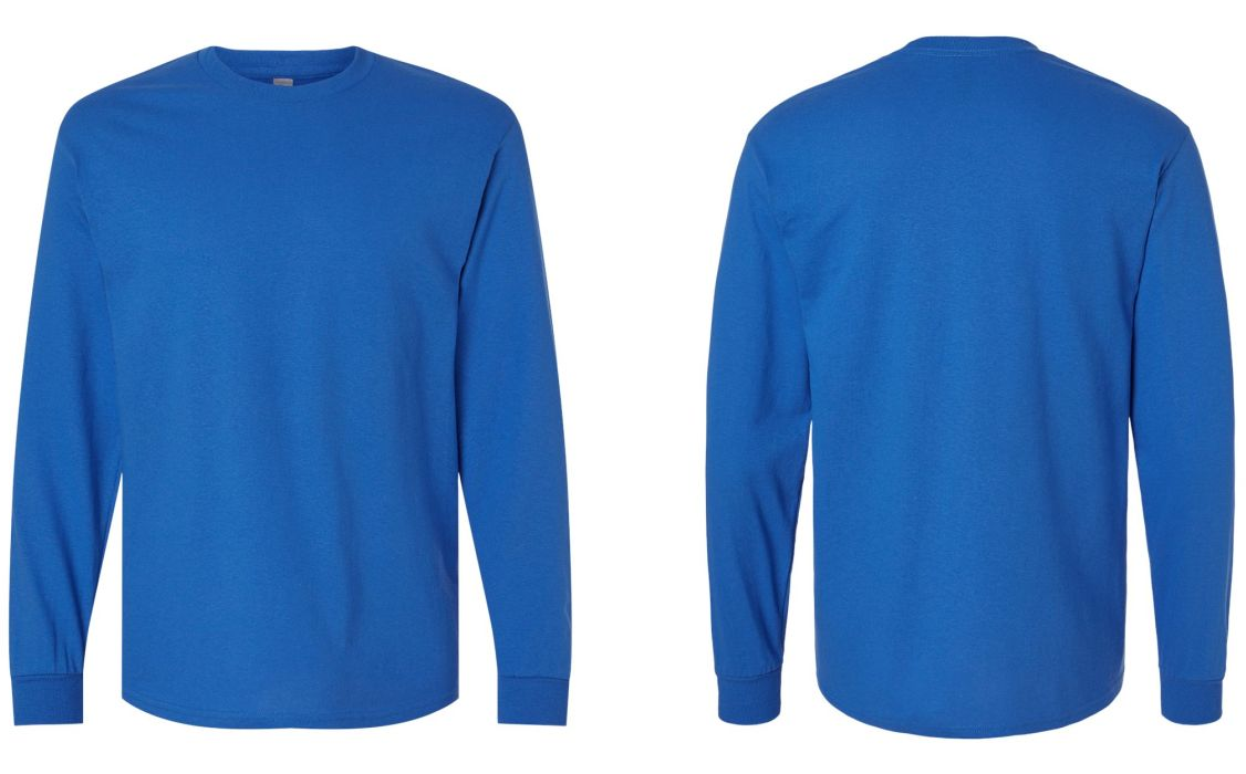 Custom Gildan - Unisex Heavy Cotton™ Long Sleeve T-Shirt - 5400