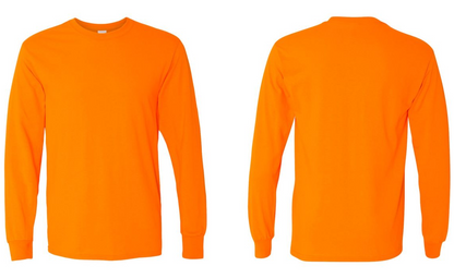 Custom Gildan - Unisex Heavy Cotton™ Long Sleeve T-Shirt - 5400