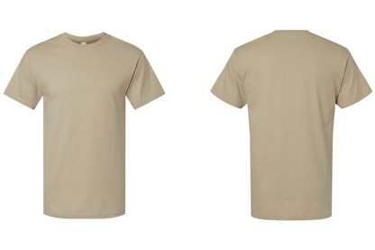M&O - Men's Gold Soft Touch T-Shirt - 4800