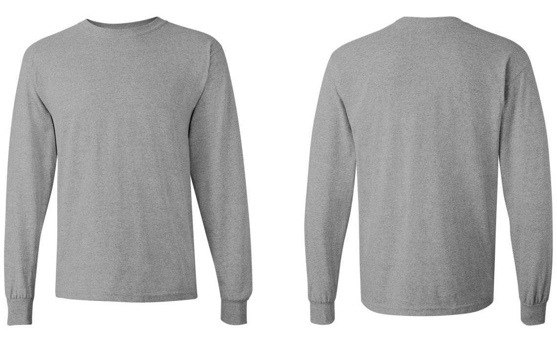 Custom Gildan - Unisex Heavy Cotton™ Long Sleeve T-Shirt - 5400