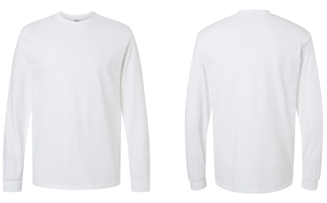 Custom Gildan - Unisex Heavy Cotton™ Long Sleeve T-Shirt - 5400