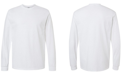 Custom Gildan - Unisex Heavy Cotton™ Long Sleeve T-Shirt - 5400